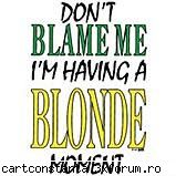Blonde vs. brunete - replica " sunt blonda " este folosita tot mai des - X vs. Y
